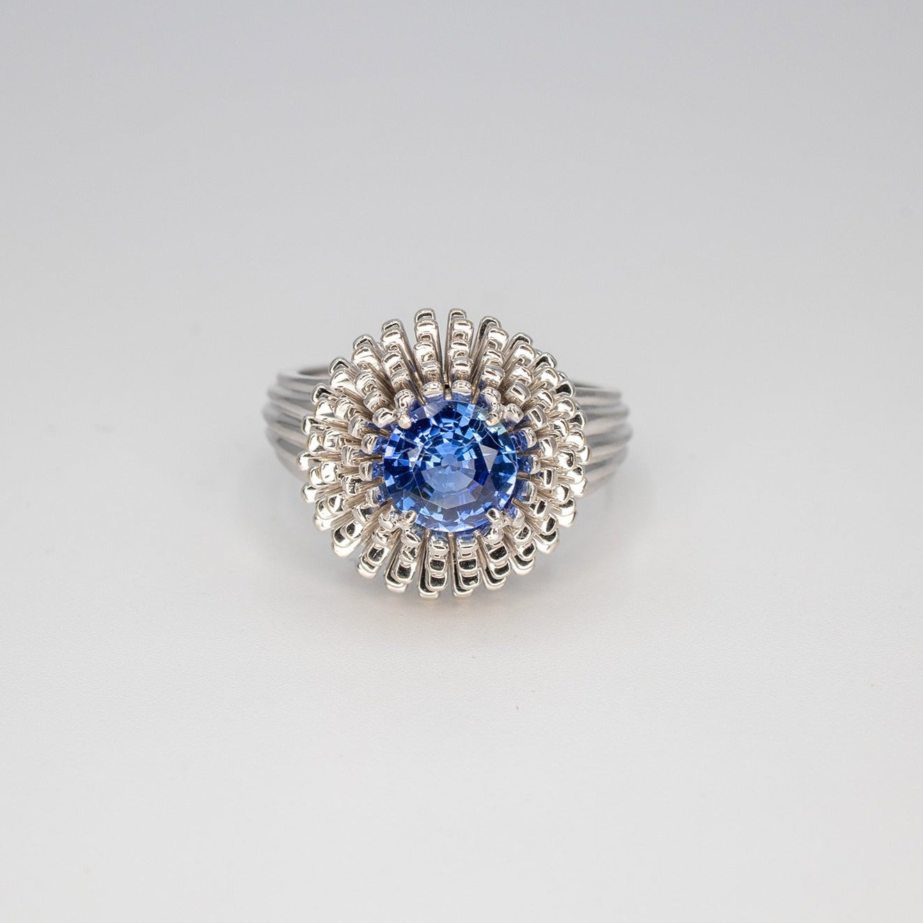 Sea Urchin Ring Sapphire